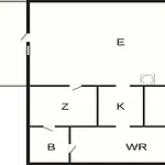 度假居 4 Person In Odder-by Traum *